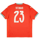Camiseta del Portugal I 2025/26 - Vitinha 23 - TOQUE ME VOY | Espanha S / Sin parche / Fan Otimizado