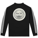 Camisa Oasis Tour 3-Stripes Black – Long Sleeve - TOQUE ME VOY | Espanha S Otimizado