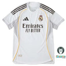 Camiseta del Real Madrid I 2025/2026 - Versión del jugador - TOQUE ME VOY | Espanha S / Sin personalización / Champions League Otimizado