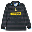 Camiseta Retrô Inter de Milão III 1997/98 - Manga larga - TOQUE ME VOY | Espanha S / Sin personalización Otimizado