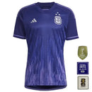 Camiseta del Argentina II 2022/2023 - TOQUE ME VOY | Espanha S / Sin personalización / Clasificatorios al Mundial 2026 Drop