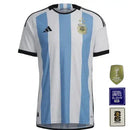 Camiseta del Argentina I 2022/2023 - TOQUE ME VOY | Espanha S / Sin personalización / Clasificatorios al Mundial 2026 Drop