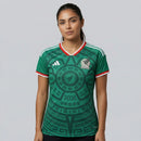 Camiseta México I 2026 – Mujer - TOQUE ME VOY | Espanha S / Sin personalización / Sin parche Otimizado