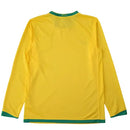 Camiseta del Retrô Seleção Brasileira I 2006 - Manga Larga - TOQUE ME VOY | Espanha S / Sin personalización Otimizado