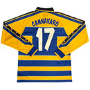 Camiseta del Manga larga Retrô Parma I 1999/00 - Cannavaro 17 - TOQUE ME VOY | Espanha S Otimizado
