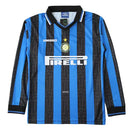 Camiseta Retrô Inter de Milão I 1997/98 - Manga larga - TOQUE ME VOY | Espanha S / Sin personalización Otimizado