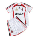 Conjunto Infantil Retrô Milan II 2006/07 - TOQUE ME VOY | Espanha 16 (3 a 4 años) / Sin personalización Otimizado