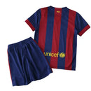 Conjunto Infantil Retrô Barcelona I 2014/15 - TOQUE ME VOY | Espanha 16 (3 a 4 años) / Sin personalización Otimizado