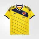 Camiseta Colombia I 2014 - TOQUE ME VOY | Espanha S / Con personalización / Copa del Mundo 2014 Otimizado