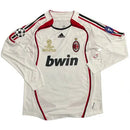 Camiseta del Manga larga Retrô Milan II 2006/2007 - Kaka´ 22 - TOQUE ME VOY | Espanha S / Sin parche Otimizado