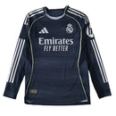 Camiseta del Jugador Real Madrid II 2025/2026 - Manga larga - TOQUE ME VOY | Espanha S / Sin personalización / Sin parche Otimizado