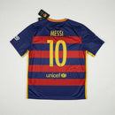 Camiseta Barcelona I 2015/16 - TOQUE ME VOY | Espanha S / Sin personalización / Sin Parche Otimizado