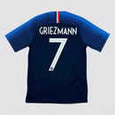 Camiseta Francia I 2018 - TOQUE ME VOY | Espanha S / Con personalización / Sin Parche Otimizado