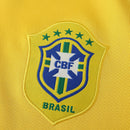 Camiseta Selección Brasileña I 2006 - TOQUE ME VOY | Espanha S / Con personalización / Sin Parche Otimizado