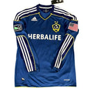 Camiseta del Retrô La Galaxy II 2011/12 - Manga larga - TOQUE ME VOY | Espanha S / Sin personalización Otimizado