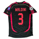 Camiseta del Retrô Milan III 2006/07 - TOQUE ME VOY | Espanha S / Sin personalización / Sin parche Otimizado