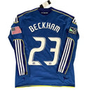 Camiseta del Retrô La Galaxy II 2011/12 - Manga larga - TOQUE ME VOY | Espanha S / Sin personalización Otimizado