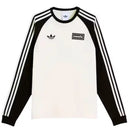 Camisa Oasis Tour 3-Stripes White – Long Sleeve - TOQUE ME VOY | Espanha S Otimizado