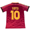 Camiseta del Retrô Roma I 1998/99 - TOQUE ME VOY | Espanha S / Sin personalización Otimizado