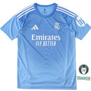 Camiseta del Portero Real Madrid 2025/26 - Azul - TOQUE ME VOY | Espanha S / Sin personalización / Champions League Otimizado