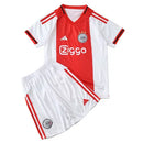 Conjunto Infantil Ajax I 2025/26 - TOQUE ME VOY | Espanha 16 (3 a 4 años) / Sin personalización Otimizado