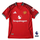 Camiseta del Manchester United I 2025/26 - Versión del jugador - TOQUE ME VOY | Espanha S / Sin personalización / Premier League Otimizado