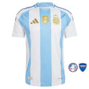 Camiseta del Argentina I 2024/2025 - Versión del jugador - TOQUE ME VOY | Espanha S / Sin personalización / Copa América Otimizado