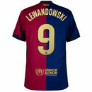 Camiseta del Barcelona I 2024/25 - Lewandowski 9 - TOQUE ME VOY | Espanha S / Sin parche Otimizado