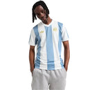 Camiseta del Especial Argentina+Adidas - 50 anos - TOQUE ME VOY | Espanha S / Sin personalización / Fan Otimizado