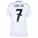 Camiseta del Real Madrid I 2024/25 - Vini Jr. 7 - TOQUE ME VOY | Espanha S / Sin parche Otimizado