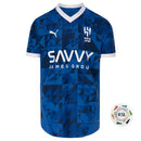 Camiseta del Al Hilal I 2024/2025 - Versión del jugador - TOQUE ME VOY | Espanha S / Sin personalización / Saudi Pro League Otimizado