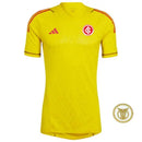 Camiseta del Portero Internacional II 2025/26 - Amarela - TOQUE ME VOY | Espanha S / Sin personalización / Brasileirão Otimizado