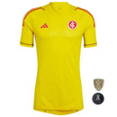 Camiseta del Portero Internacional II 2025/26 - Amarela - TOQUE ME VOY | Espanha S / Sin personalización / Libertadores Otimizado