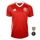 Camiseta del Internacional I 2025/26 - TOQUE ME VOY | Espanha S / Sin personalización / Libertadores Otimizado
