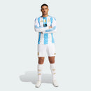 Camiseta del Jugador Argentina I 2024/2025 - Manga larga - TOQUE ME VOY | Espanha S / Sin personalización / Sin parche Otimizado