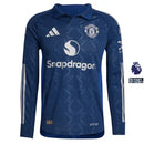 Camiseta del Jugador Manchester United II 2024/2025 - Manga larga - TOQUE ME VOY | Espanha S / Sin personalización / Premier League Otimizado