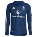 Camiseta del Jugador Manchester United II 2024/2025 - Manga larga - TOQUE ME VOY | Espanha S / Sin personalización / Sin parche Otimizado