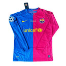 Camiseta del Retrô Barcelona I 2009 - Manga larga (Versão Final UCL 2009) - TOQUE ME VOY | Espanha S / Sin personalización / Sin parche Otimizado