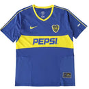 Camiseta del Retrô Boca Juniors I 2003/04 - TOQUE ME VOY | Espanha S / Sin personalización Otimizado