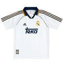 Camiseta del Retrô Real Madrid I 1999/00 - TOQUE ME VOY | Espanha S / Sin personalización Otimizado
