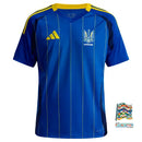Camiseta del Ucrânia II 2024/2025 - TOQUE ME VOY | Espanha S / Sin personalización / Liga de Naciones Otimizado