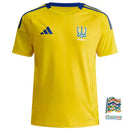 Camiseta del Ucrânia I 2024/2025 - TOQUE ME VOY | Espanha S / Sin personalización / Liga de Naciones Otimizado
