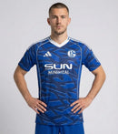 Camiseta Schalke 04 I 2025/26 - TOQUE ME VOY | Espanha S / Sin personalización / Sin Parche Otimizado
