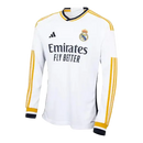 Camiseta del Real Madrid I 2023/2024 - Manga larga - TOQUE ME VOY | Espanha S / Sin personalización / Sin parche Drop