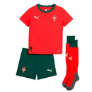 Conjunto Infantil Con Calcetines I Portugal 2025/26 - TOQUE ME VOY | Espanha 16 (3 a 4 años) / Sin personalización / Sin parche Otimizado