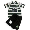 Conjunto Infantil Retrô Sporting I 2002/03 - C. Ronaldo 28 - TOQUE ME VOY | Espanha 16 (3 a 4 años) Otimizado