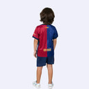Conjunto Infantil Barcelona I 2024/25 - TOQUE ME VOY | Espanha 16 (3 a 4 años) / Sin personalización Otimizado
