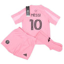 Conjunto Infantil Con Calcetines I Inter Miami 2025/26 - TOQUE ME VOY | Espanha 16 (3 a 4 años) / Sin personalización / Sin parche Otimizado