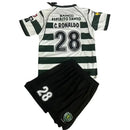 Conjunto Infantil Retrô Sporting I 2002/03 - C. Ronaldo 28 - TOQUE ME VOY | Espanha 16 (3 a 4 años) Otimizado