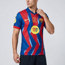 Camiseta Barcelona IV 2025/26 – Versión Jugador - TOQUE ME VOY | Espanha S / Sin personalización / Supercopa (Versión Final) Otimizado